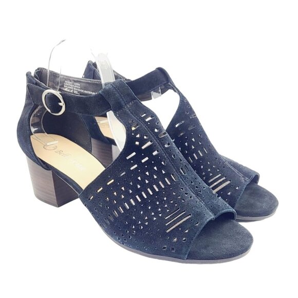 Bella‎ Vita Black Sandal - Size 12EEE - Picture 1 of 8